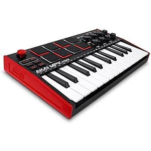 Open Box Like New: 25-Key AKAI MPK Mini MK3 USB MIDI Keyboard Controller $40.85 + Free Shipping