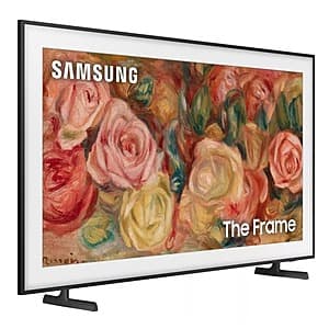 Select Target Stores: 55" Samsung The Frame QLED 4K Smart TV (2024, QN55LS03D) $450 (In-Store Purchase Only)