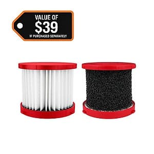 Select Home Depot Stores: 2-Pack Milwaukee M18/M12 HEPA Wet/Dry Vacuum Filter $19.95 (Free Shipping + In-Store Purchase)