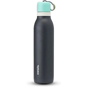 24-Oz Owala FreeSip Twist Insulated Stainless Steel Water Bottle with Straw $19.20