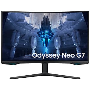 Samsung EDU/EPP: 32" Samsung S32BG75 Odyssey Neo G7 4K 165Hz 1ms Curved Monitor $390 + Free S/H
