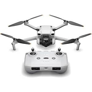 DJI Mini 3 Drone w/ 4K Camera & Remote Control $269 + Free S&H
