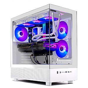 Skytech Azure Gaming PC Desktop: Core i7 14700F, RTX 5060, 32GB DDR5, 1TB SSD $1199 + Free S&H