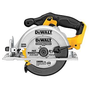 6-1/2" DeWALT 20V MAX Cordless Circular Saw (Tool Only, DCS391B) $69 + Free Shipping