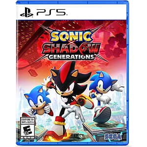 Sonic X Shadow Generations (PS5 or Xbox Series X / One) $15 + Free Store Pickup
