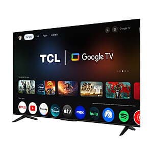 55" TCL Q Series QLED 4K UHD HDR Smart Google TV (2025) $248 + Free Shipping