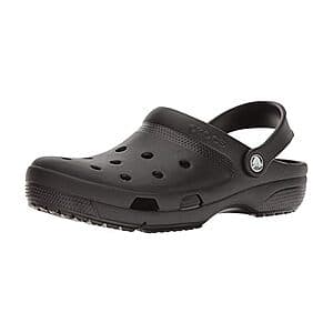 Crocs Unisex Classic Clogs (Men's 5 / Women's 7, Black) $15 + Free S/H w/ Prime