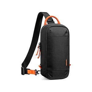 tomtoc Sling Crossbody Gaming Bag for Nintendo Switch 2 (Gray or Black) $30 + Free S&H w/ Amazon Prime