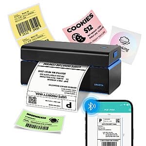 ORGSTA T001-Plus Bluetooth Thermal Shipping Label Printer $35 + Free S&H