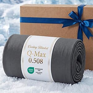 Bedsure Lightweight Cooling Blanket: 90" x 90" Queen $25, 50" x 60" Throw $11 & More