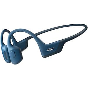 Shokz OpenRun Pro Premium Bone Conduction Open-Ear Sport Headphones (Steel Blue) $100 + Free S&H