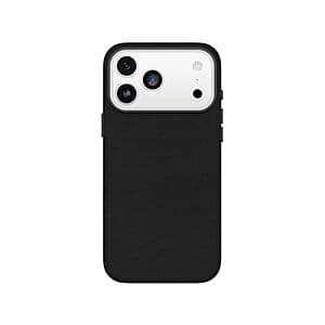 OtterBox iPhone 17 Pro Max Symmetry Series Cactus Leather Case (Black) $7 & More + Free S&H w/ Prime