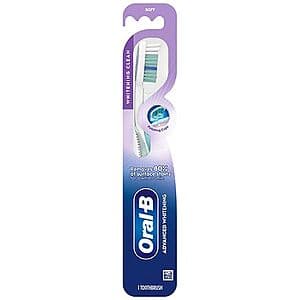 Oral-B Manual Toothbrushes or 4.6-Oz Crest Toothpaste (Various) + $5 WG Cash 3 for $5.50 + Free Store Pickup ($10 Min.)