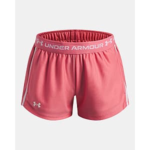 Under Armour: 5" Men's Tech Woven Shorts $12.75, Girls' Tech Play Up Shorts $8.65 & More