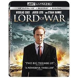Lord of War (4K Ultra HD + Blu-ray + Digital 4K) $11.50