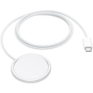 Apple MagSafe Wireless Charger w/ 1m Cable, up to 25W for iPhone & Airpods $19