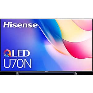 100" Hisense Class U70 Series QLED 4K UHD Smart Google TV (2025) $1400 + Free Shipping & Installation