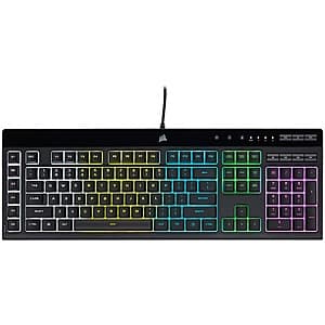 Refurbished: Corsair K55 RGB PRO Wired Gaming Keyboard $20 + $10 Ship or Free Ship on $79+