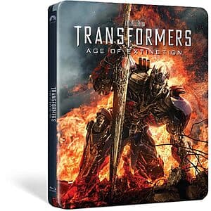 Transformers: Age of Extinction (2014) (Blu-Ray Steelbook) $7.25