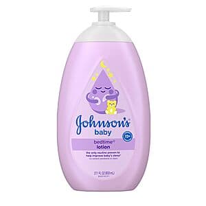 27.1-Oz Johnson's Baby Bedtime Lotion $2.85 w/ Subscribe & Save