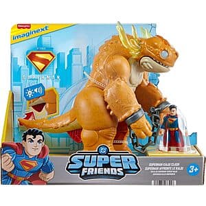 Fisher-Price Imaginext: DC Super Friends Superman Kaiju Clash Monster w/ Sound $14