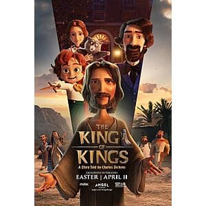 Atom Tickets: Up to 2 Movie Tickets for The King of Kings (2025) Free