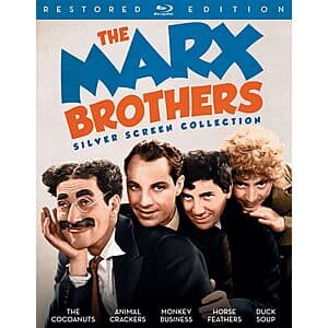 The Marx Brothers Silver Screen Collection (Blu-ray) $14.50