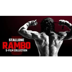 Rambo: The Complete 5-Film Collection (Digital 4K UHD Films) $10