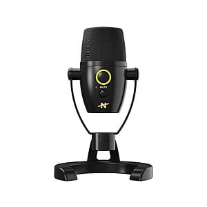 Neat Bumblebee II Professional Cardioid USB Condenser Microphone $12 + Free S&H w/ Prime
