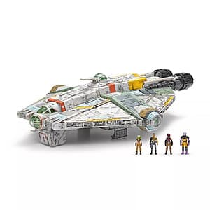 15" Star Wars Rebels: Micro Galaxy Squadron Ghost Vehicle w/ 4 Micro Figures $23 + Free S&H