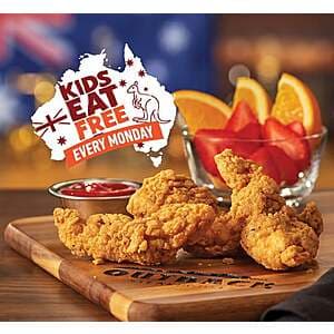 Outback Steakhouse: Kids' Meal Free w/ Adult Entree Purchase (Every Monday; In-Store or Online)