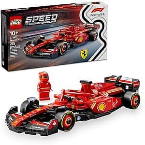 275-Pc LEGO Speed Champions Ferrari SF-24 F1 Race Car Building Set (77242) $15.40