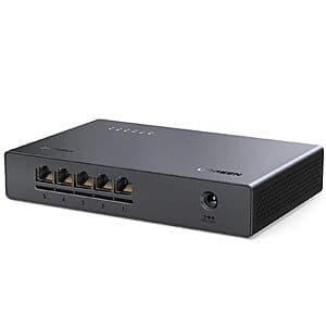 Prime Members: UGREEN 5-Port 2.5Gb Ethernet Switch $32.40 & More + Free S&H