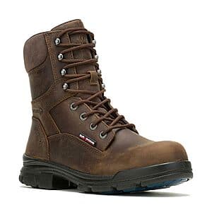 Wolverine Men's DuraShocks SR Icon 8" CarbonMax Work Boot (Dark Brown) $110 + Free Shipping