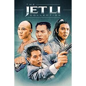 The Jet Li 5-Movie Collection (4K UHD Digital) $13