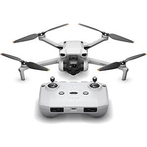 DJI Mini 3 Drone Kits: DJI RC Fly More Combo $499, DJI RC $379, RC-N1 $299 + Free S&H