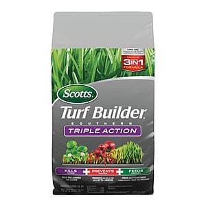 13.32-Lbs Scotts Turf Builder Southern Triple Action Lawn Feed (4,000 Sq. Ft.) $20 + Free Shipping w/ Prime