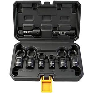 8-pc Elead Flex Head Crows Foot Wrench Set $20