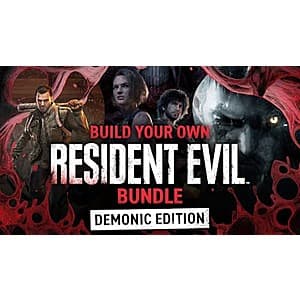 Build Your Own Resident Evil Bundle (PCDD): RE Village, RE 6 Complete + RE 7 & More 2 for $13