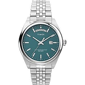 Timex Men's Legacy 41mm Watch (Stainless Steel Bracelet/Green Dial) $105.20 + Free Shipping