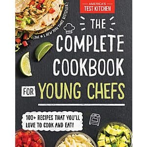The Complete Cookbook for Young Chefs w/ 100+ Recipes (Hardcover) $6.50