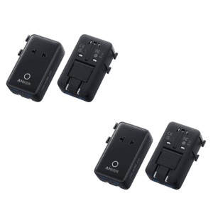 2-Pack Anker Nano 5-in-1 20W Travel Adapters (Black) $36 & More + Free Shipping
