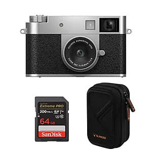 FUJIFILM X Half Premium Compact Camera w/ Accessories Bundle $649 + Free Shipping