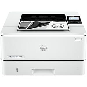 HP LaserJet Pro 4001n Printer + 10-Ream Copy Paper + $120 Staples Rewards $240 + Free S&H