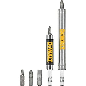 DeWALT Screwdriving Bit Set with Magnetic Drive Guide $10