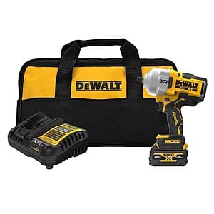 DeWALT 20V MAX 1/2" High Torque Impact Wrench Kit w/ Oil-Resistant 5Ah Battery $249 + Free Shipping