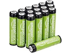 16-Pk Amazon Basics 800mAh AAA Rechargeable Batteries $9 + Free S&H w/ Prime