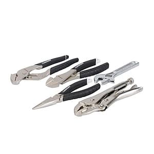 Select Home Depot Stores: 5-Pc Husky Pliers & Wrench Set $19.90 (In-Store Only)