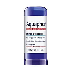 0.65-Oz Aquaphor Healing Balm Stick Skin Protectant w/ Avocado Oil & Shea Butter $4.70 w/ S&S