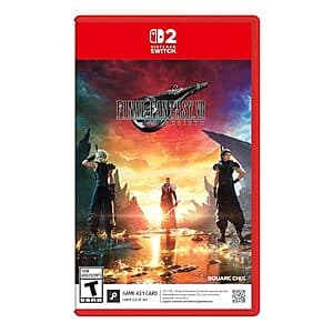 Final Fantasy VII: Rebirth (Nintendo Switch 2, Game-Key Card) $35